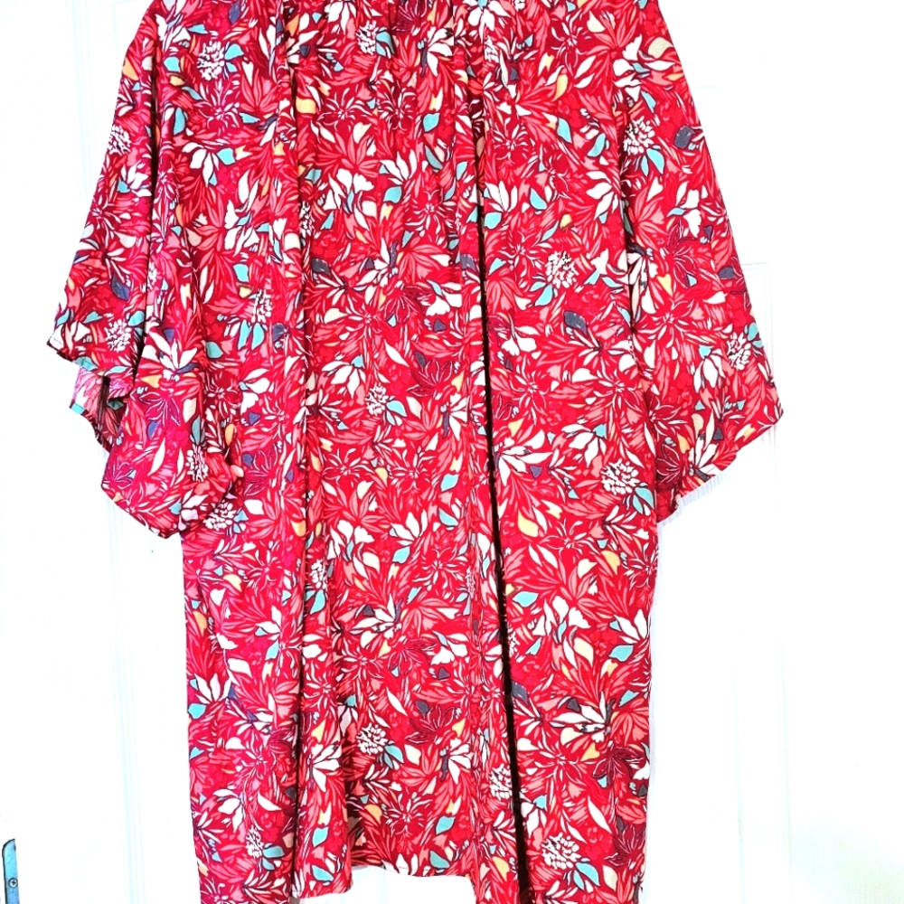 D&Co. New hot pink blouse 5x